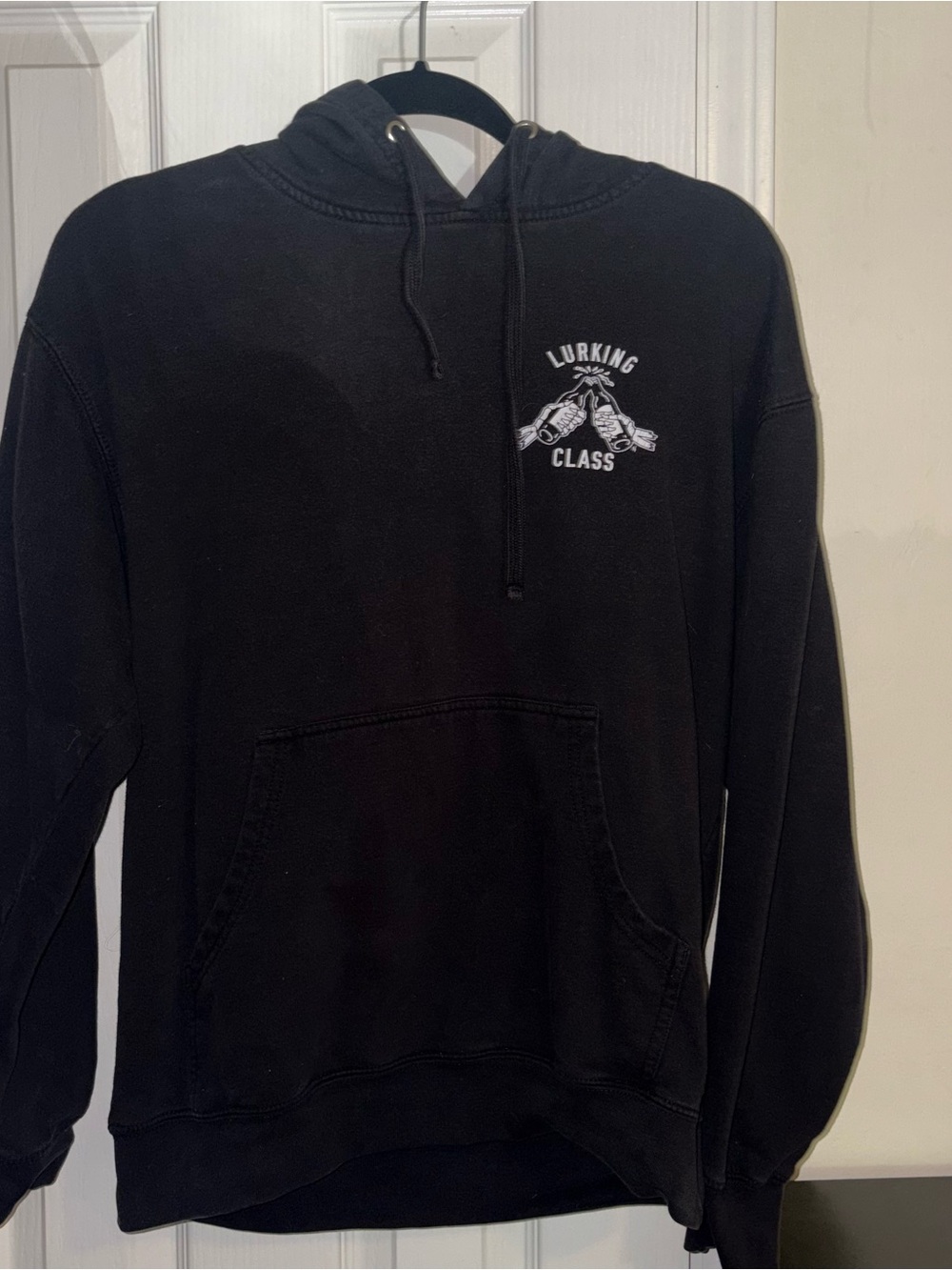Lurking Class Men's Black Pullover Hoodie